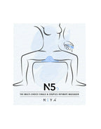 NIYA - NIYA 5 - Oplegvibrator met Afstandsbediening - Lichtblauw