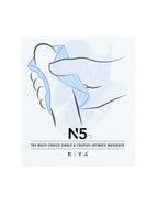 NIYA - NIYA 5 - Oplegvibrator met Afstandsbediening - Lichtblauw