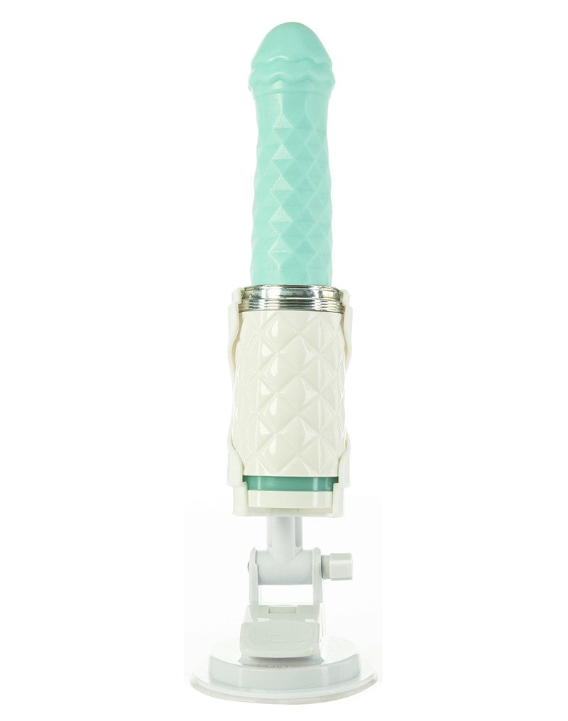 Pillow Talk - Feisty - Thrusting Vibrator - Mint