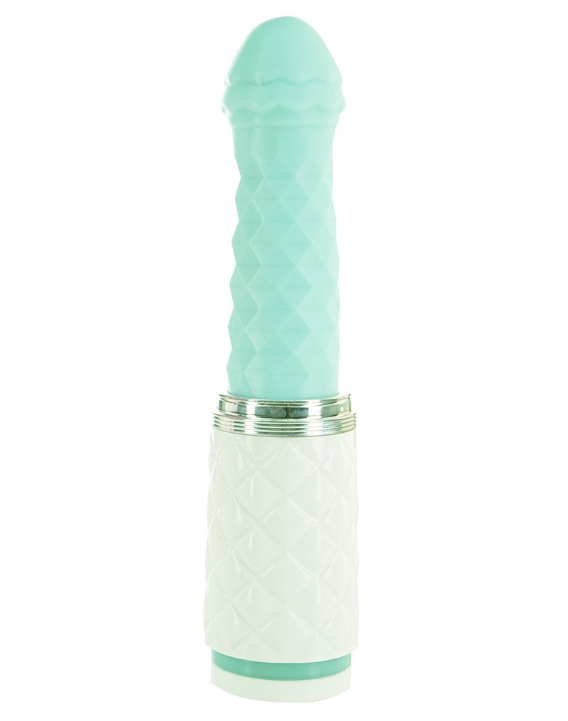 Pillow Talk - Feisty - Thrusting Vibrator - Mint