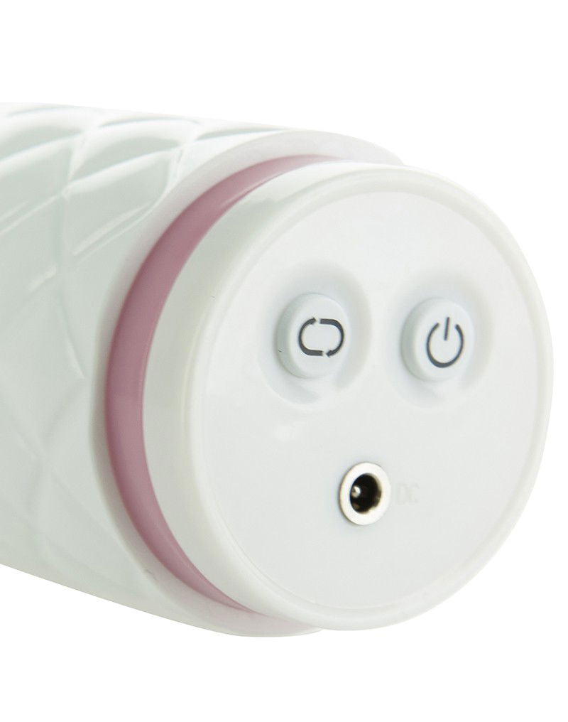 Pillow Talk - Feisty - Thrusting Vibrator - Roze