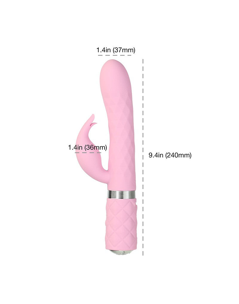 Pillow Talk - Lively - Rabbit Vibrator - Lichtroze