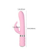 Pillow Talk - Lively - Rabbit Vibrator - Lichtroze