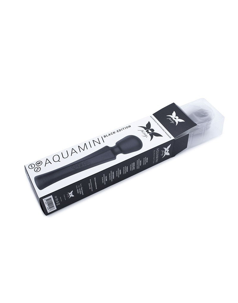 Pixey - Aquawand Mini - Mini Wand Vibrator - Zwart