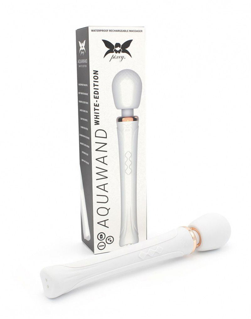 Pixey - Aquawand - Wand Vibrator - Wit