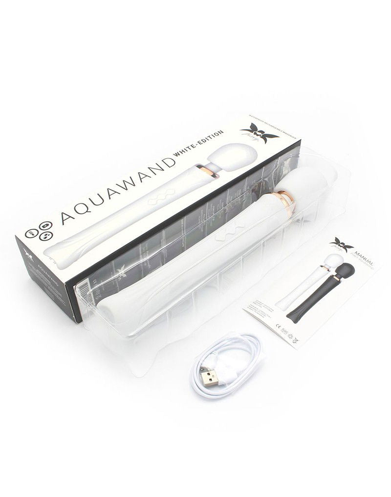 Pixey - Aquawand - Wand Vibrator - Wit