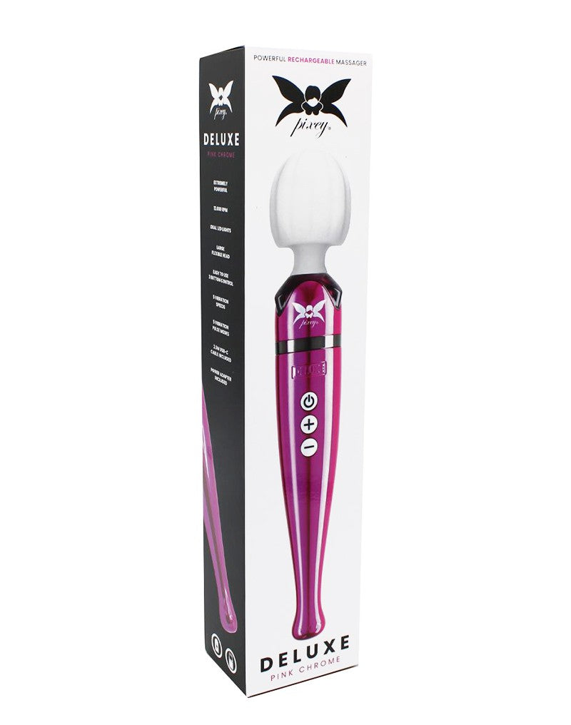 Pixey Deluxe Rechargeable Wand - Roze