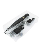 Pixey - Pixey Turbo - Wand Vibrator met 2 Opzetstukken - Zwart