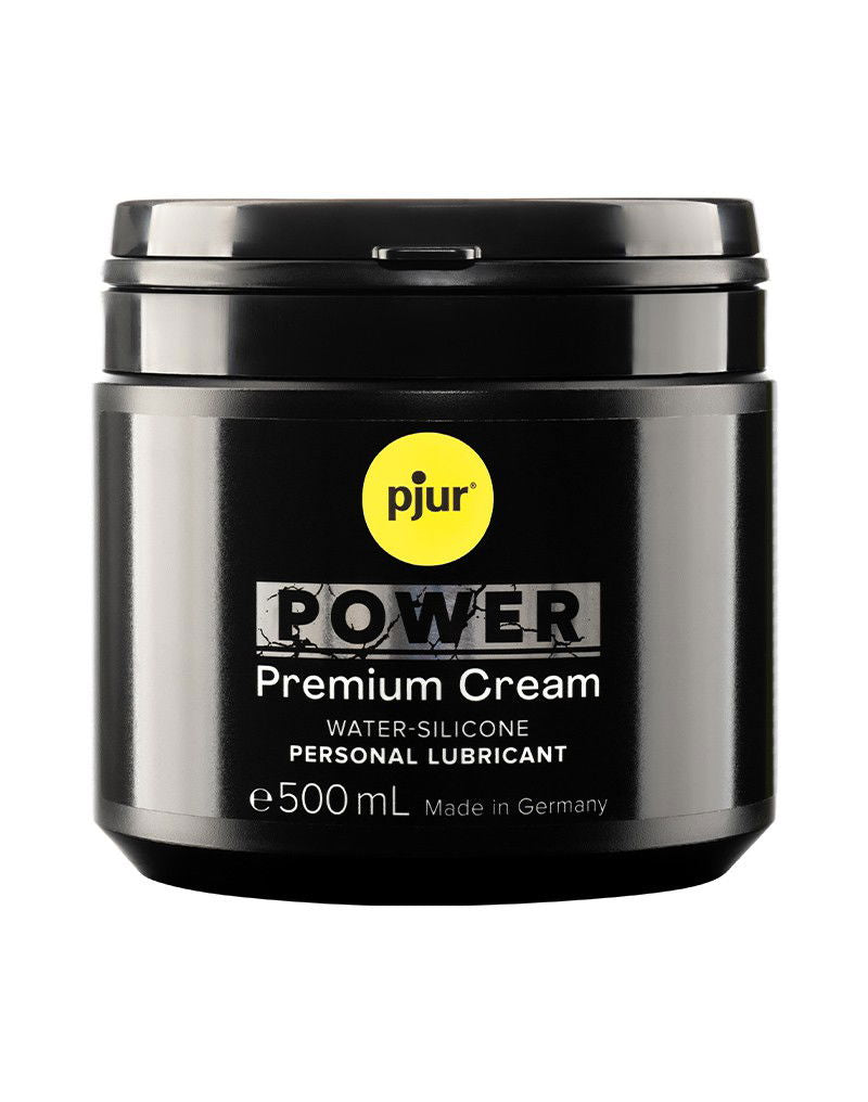 pjur - Power Premium Creme - Hybride Glijmiddel - 500 ml