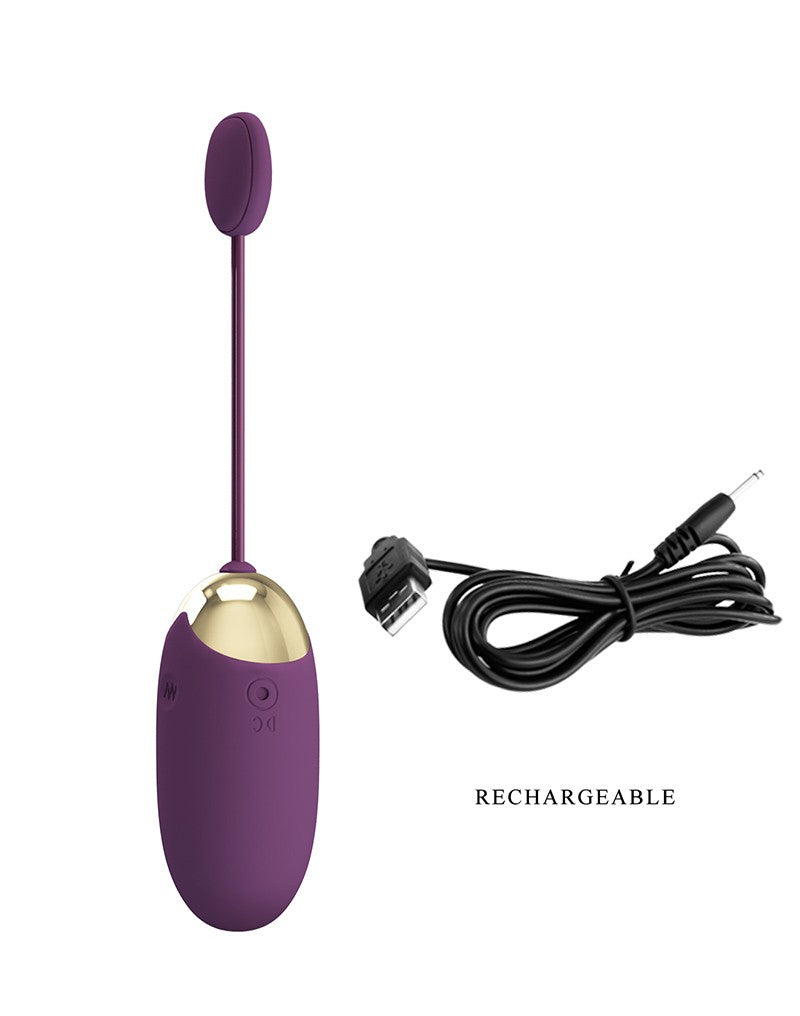 Pretty Love - Abner - Draagbare Vibrator met Appbediening - Paars