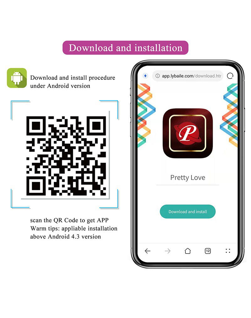 Pretty Love - Abner Intimate Egg with App Control
