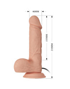 Pretty Love - Bahamut - Realistische Vibrerende Dildo 21.8 cm - Nude