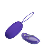 Pretty Love - Berger-Youth - Ei-vibrator met afstandsbediening - Blauw