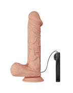 Pretty Love - Bergrisi - Realistische Vibrerende Dildo 26 cm - Nude
