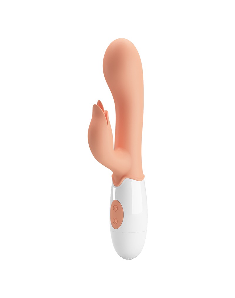 Pretty Love - Bloody Mary - Rabbit Vibrator met Clitorisstimulator - Nude