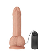 Pretty Love - Catoblepas - Realistische Vibrerende Dildo 20.6 cm - Nude
