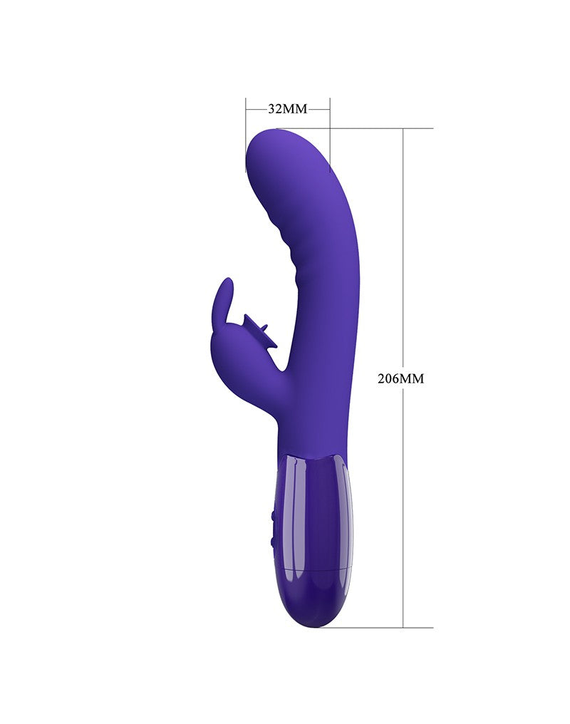 Pretty Love - Cerberus-Youth - Rabbit Vibrator - Paars