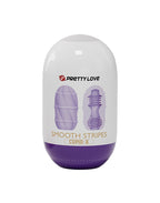 Pretty Love - Cupid X - Smooth Stripes - Masturbator - Paars, Wit
