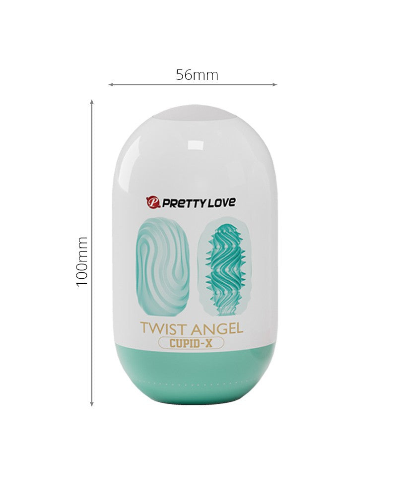 Pretty Love - Cupid X - Twist Angel - Masturbator - Groen, Wit