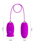 Pretty Love - Daisy 2 in 1 Clit Licker and Vibrating Egg