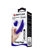 Pretty Love - Delphini - Vingervibrator - Blauw