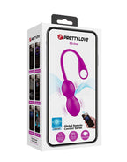 Pretty Love - Elvira - Vibrerende Kegelballetjes met App-bediening - Paars