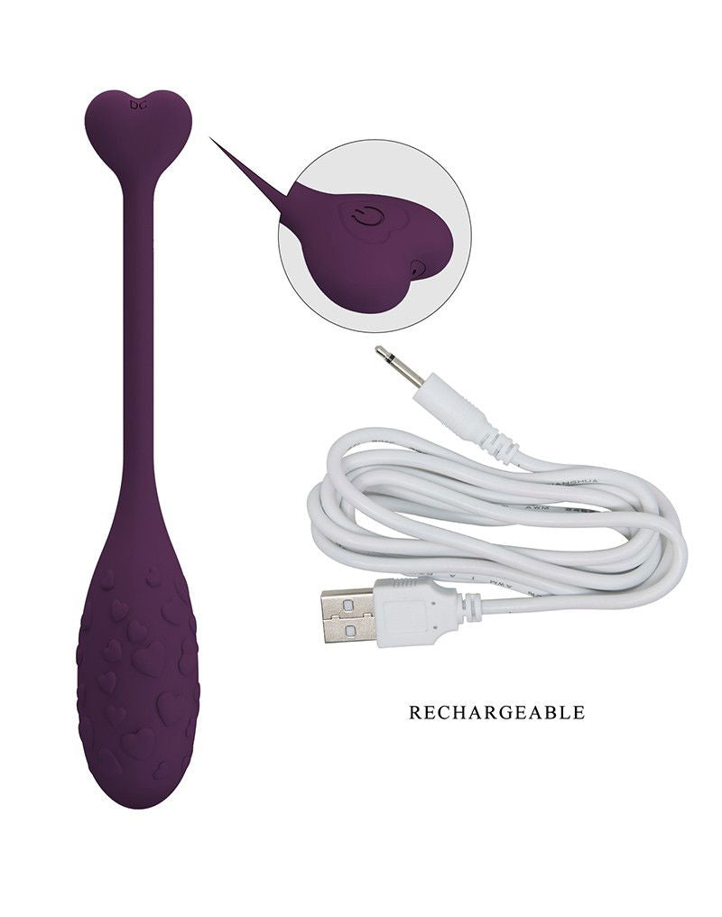 Pretty Love - Fisherman - Draagbare Vibrator met Appbediening - Paars