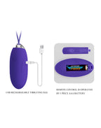 Pretty Love - Jenny-Youth - Ei-vibrator - Paars