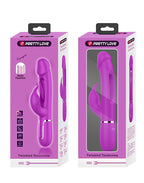 Pretty Love - Kampas - Rabbit Vibrator 3 in 1- Paars