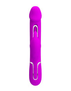 Pretty Love - Kampas - Rabbit Vibrator 3 in 1- Paars