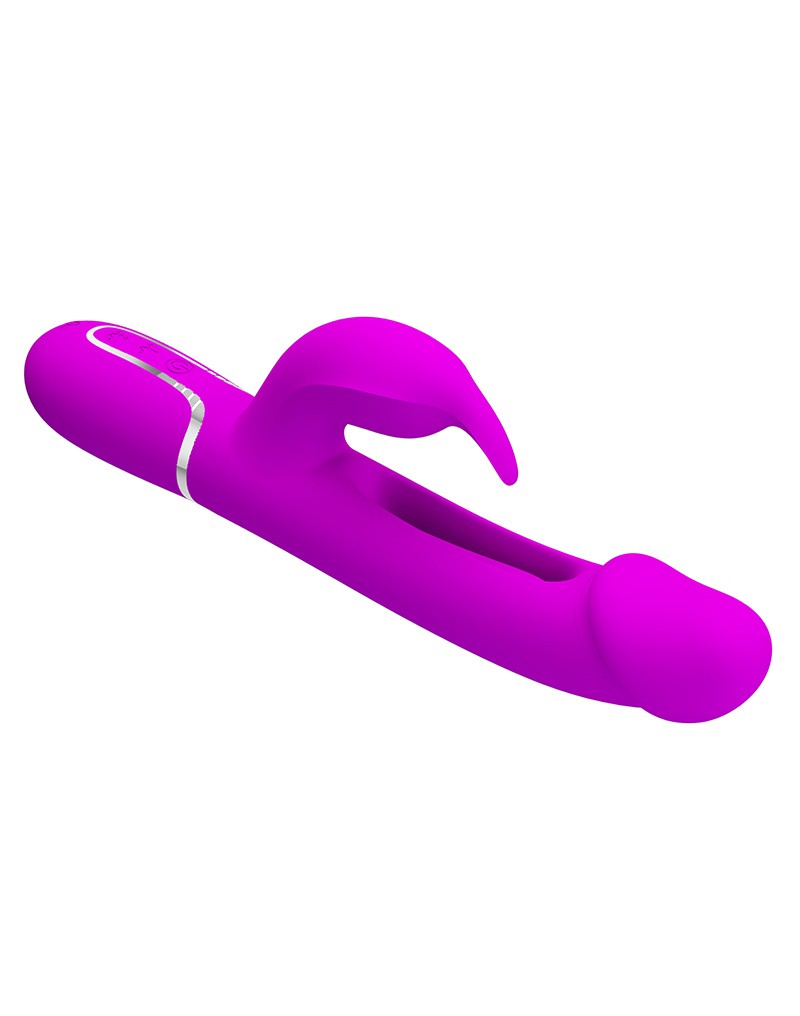 Pretty Love - Kampas - Rabbit Vibrator 3 in 1- Paars