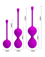 Pretty Love Kegel Ball training set