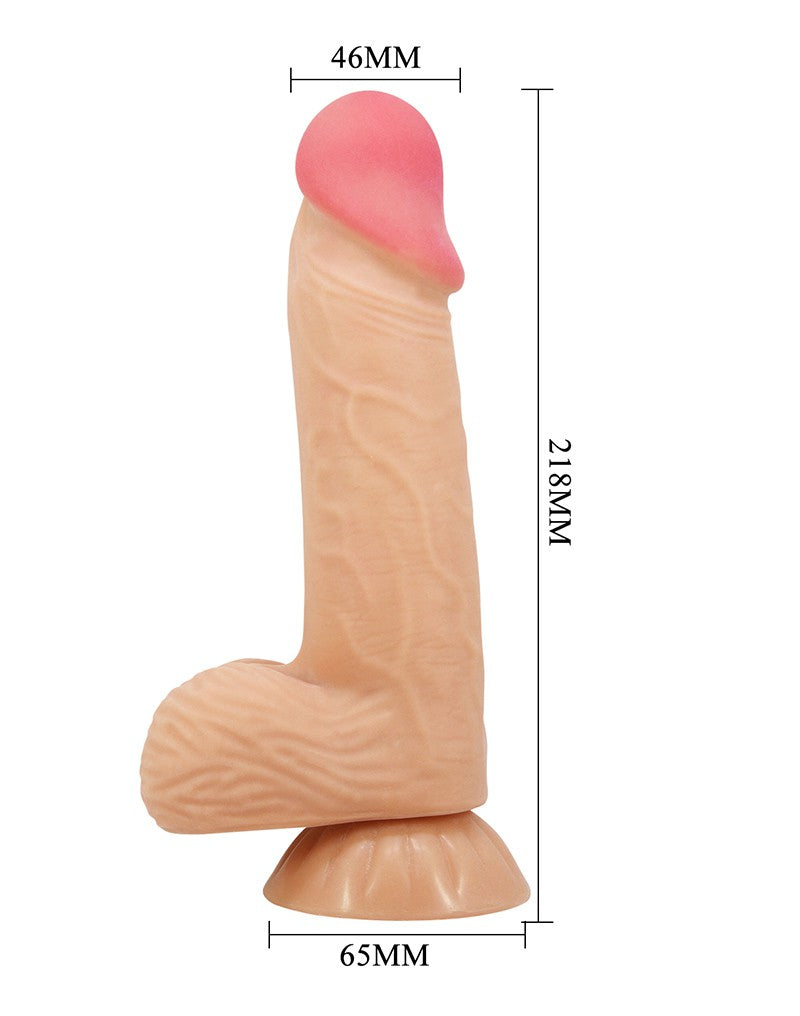 Pretty Love - Lisle - Sliding Skin 20.6 cm (Ø 4.4 cm) - Nude