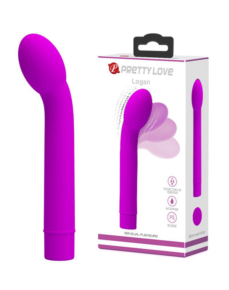 Pretty Love - Logan - Bendable G-Spot Vibrator - Pink