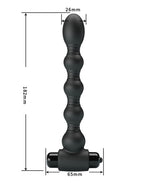 Pretty Love - Lynn - Vibrerende Anaalplug - Zwart