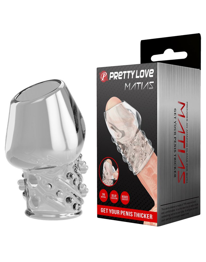 Pretty Love - Matias - Cock Ring - Transparant