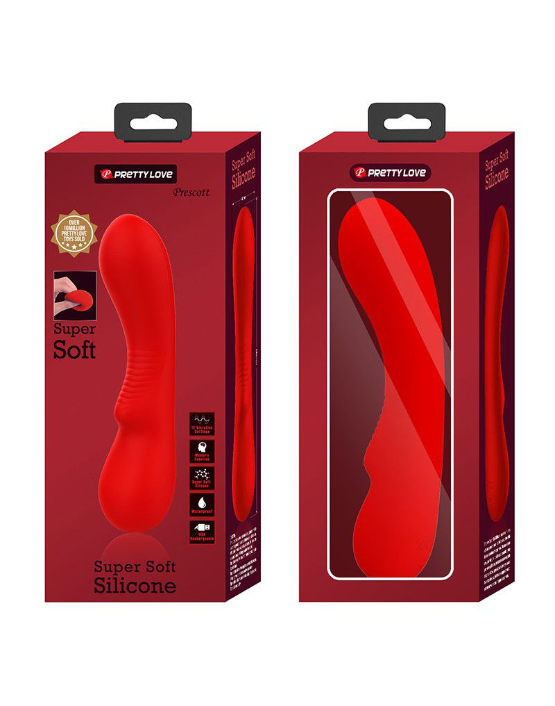 Pretty Love - Matt - G-Spot Vibrator - Rood