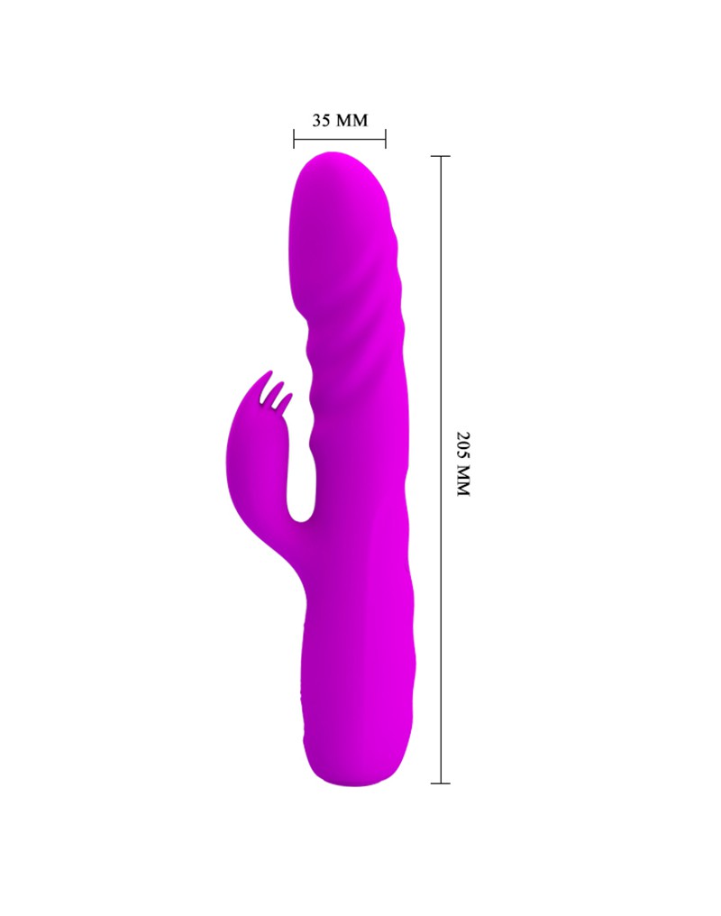 Pretty Love - Melanie - Rabbit Vibrator - Roze