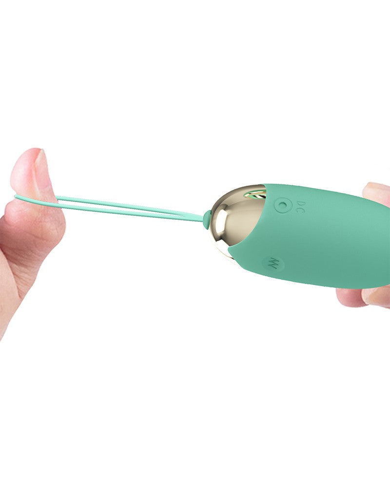Pretty Love - Mina - Ei-vibrator met afstandsbediening - Blauw