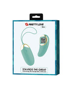 Pretty Love - Mina - Ei-vibrator met afstandsbediening - Blauw