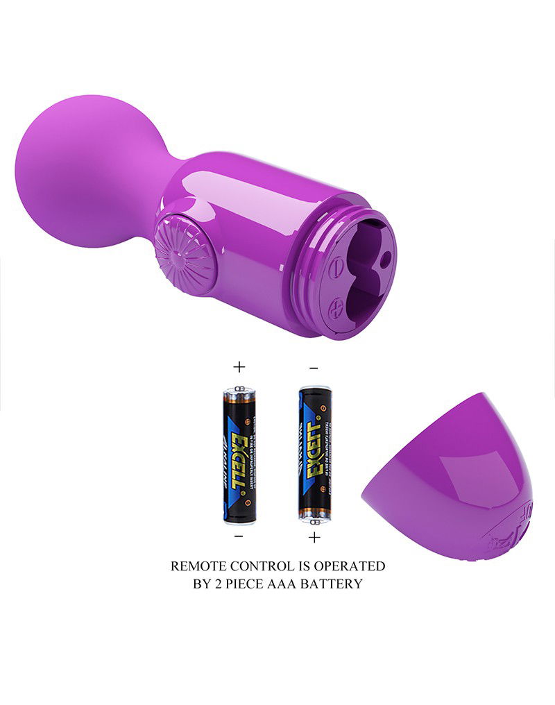 Pretty Love - Mini Stick - Mini Wand Vibrator - Paars