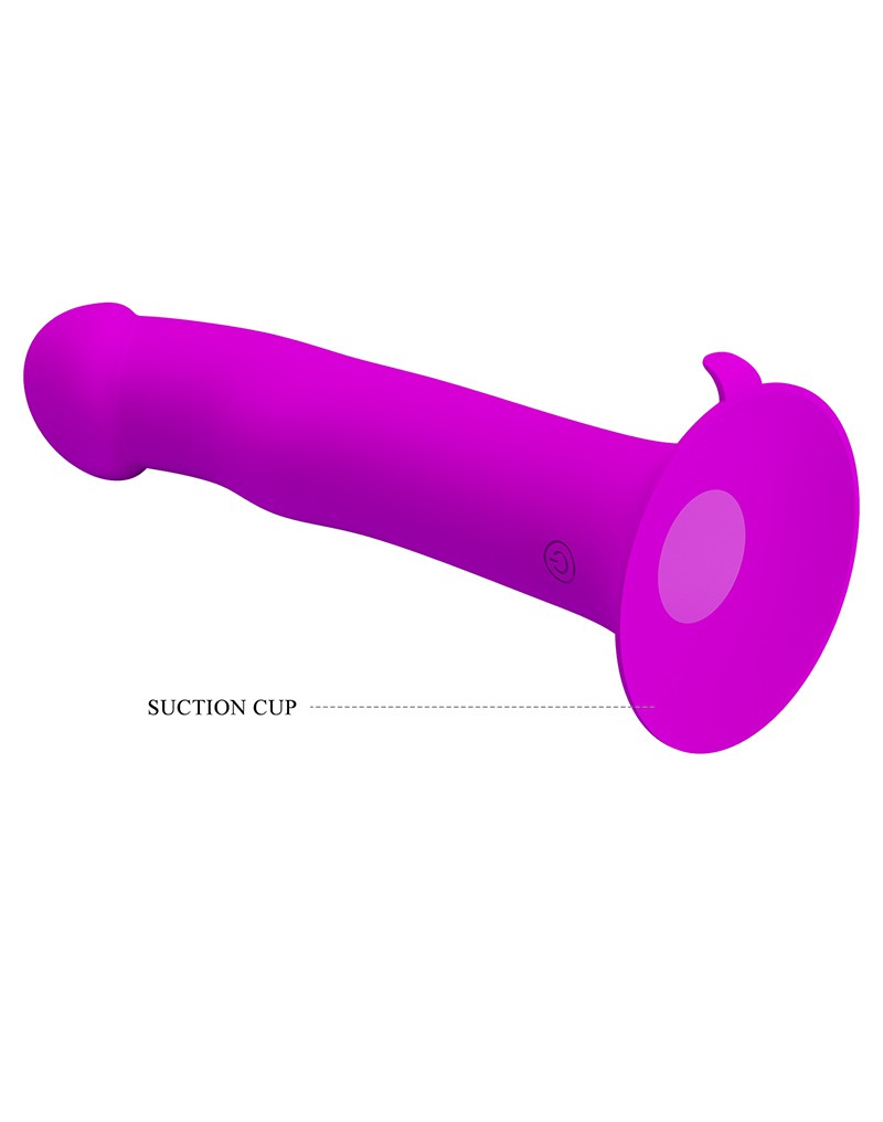 Pretty Love - Murray - Vibrerende Dildo 19 cm - Paars