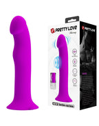 Pretty Love - Murray - Vibrerende Dildo 19 cm - Paars