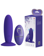 Pretty Love - Murray-Youth - Vibrerende Buttplug met Afstandsbediening - Paars