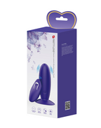 Pretty Love - Murray-Youth - Vibrerende Buttplug met Afstandsbediening - Paars