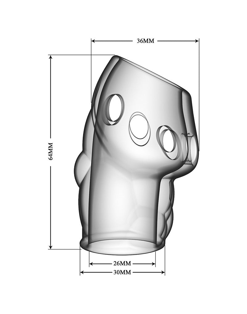 Pretty Love - Oscar - Cock Ring - Transparant