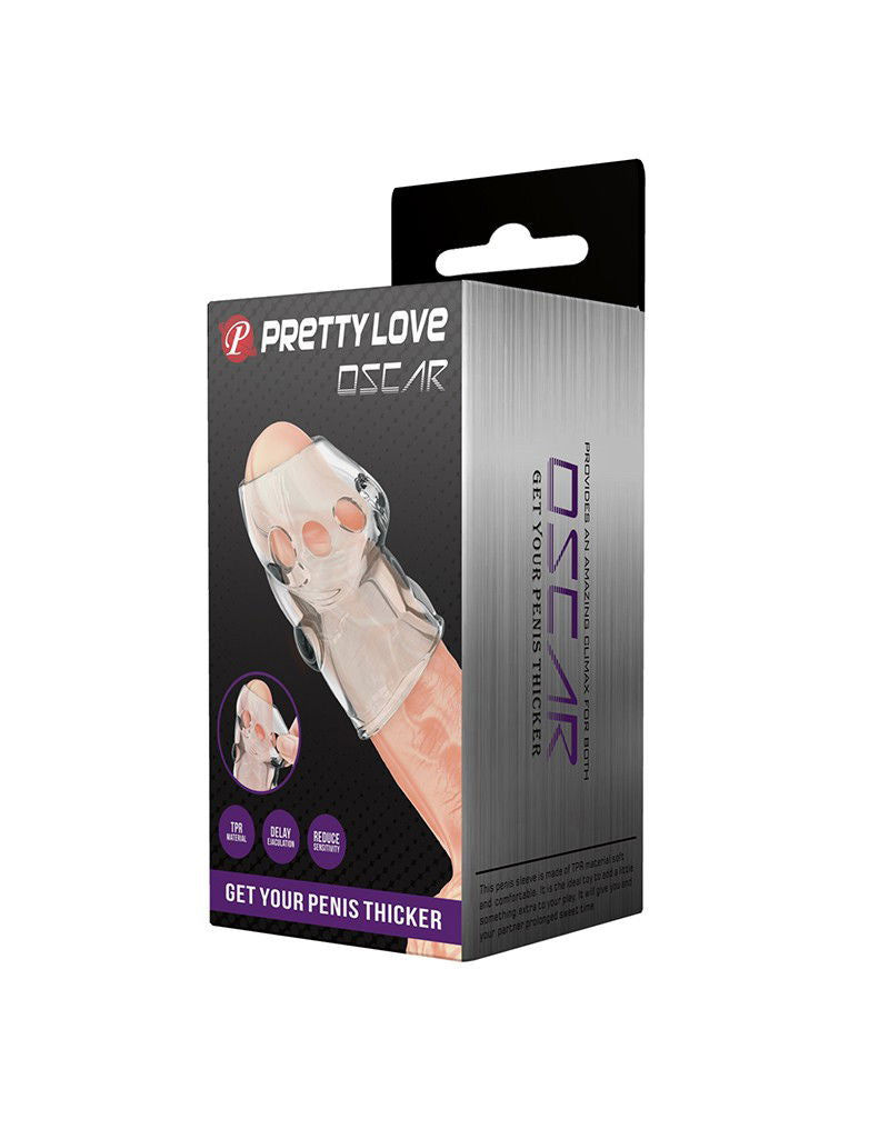 Pretty Love - Oscar - Cock Ring - Transparant