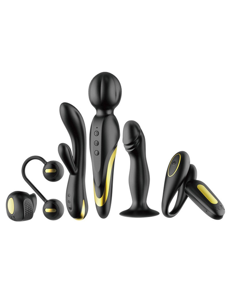 Pretty Love - Queens Luxury Collection - Vibrator - Afgewerkt met 18K Goud - Zwart