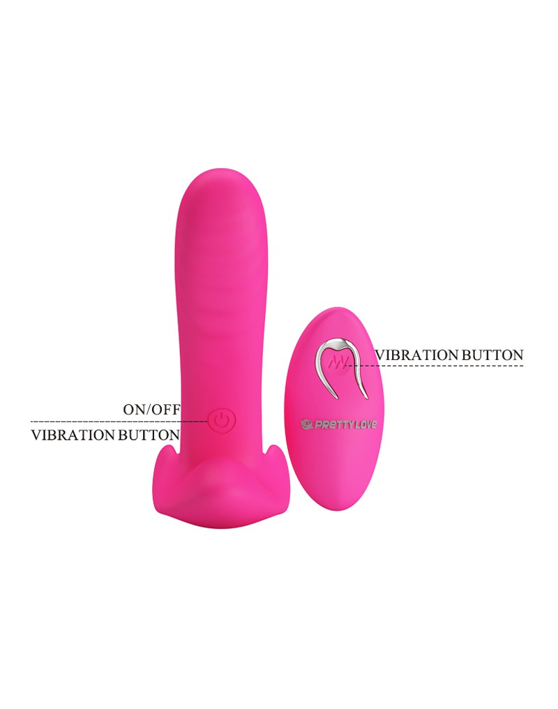 Pretty Love - Massager met afstandsbediening - Roze