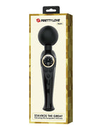 Pretty Love - Skyler - Wand Vibrator met Digitaal LED Display - Zwart
